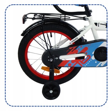 ДЕТСКИЙ ВЕЛОСИПЕД 16 ДЮЙМОВ ВЕЛОСИПЕД ДЛЯ МАЛЬЧИКОВ КОРЗИНА И НАПРАВЛЯЮЩАЯ + БЕСПЛАТНО