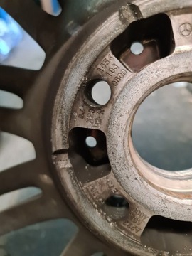 MERCEDES W223 MAYBACH ДИСКИ A2234014000 КОМПЛЕКТ