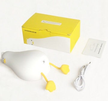УТКА НОЧНИК ДЛЯ ДЕТЕЙ LED SILKON ПОДАРОК