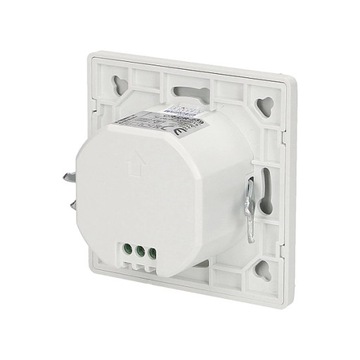 Mikrofalowy Czujnik Ruchu LED do Puszki 1200W Podtynkowy 15m Biały