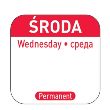 Naklejki food safety na pojemniki wielokrotnego uż