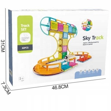 МАГНИТНЫЕ КОНСТРУКЦИОННЫЕ БЛОКИ XXL TRACK