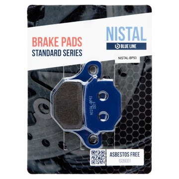 KLOCKI HAMULCOWE TYŁ APRILIA RX RS4 125 REPLICA 4T FA93