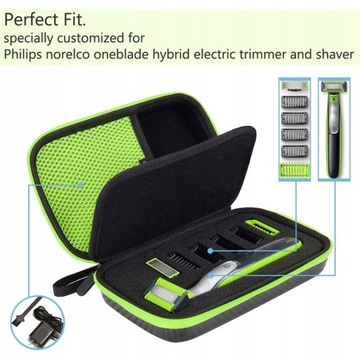 ЧЕХОЛ ДЛЯ НАСАДОК ДЛЯ ЛЕЗВИЙ-ТРИММЕРА PHILIPS OneBlade
