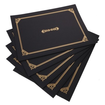 ПОЧЕТНЫЙ СЕРТИФИКАТ ОБЛОЖКА ЗОЛОТАЯ ФОЛЬГА БУМАГА КЛЕЙ