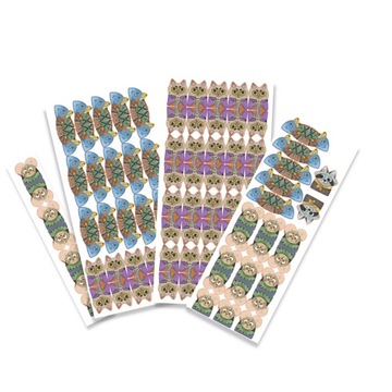 Наклейки Meeple: набор наклеек для Root