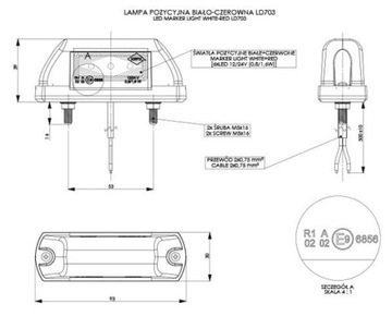 SVĚTLO KONTURA LD 703