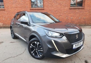 Peugeot 2008 II SUV 1.2 PureTech 130KM 2020 Peugeot 2008 Allure Full LED Kamera Bezwypadkowy GetHelp 1.2