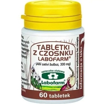 LABOFARM Tabletki z czosnku 60 tabl.