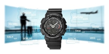 Zegarek Męski CASIO G-SHOCK GA-140-1A1ER + BOX