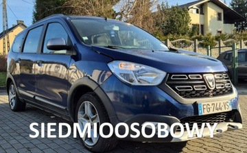 Dacia Lodgy Minivan Facelifting 1.5 Blue dCi 115KM 2019 Dacia Lodgy 1.5 BlueDci 115KM STEPWAY 7 foteli Nawigacja Kamera 1.5 Diesel