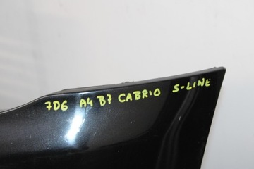 AUDI A4 B7 04R- NÁRAZNÍK PŘEDNÍ MASKA LZ9Y