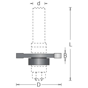 DIMAR Ostrze B-2.0 D-40 d=6.35 1083020