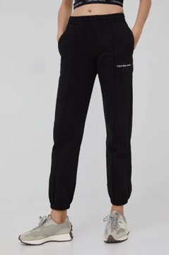 Spodnie dresowe z logo Calvin Klein Jeans M