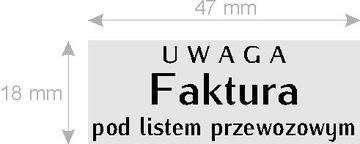 Pieczątka Wagraf b3s 3 wiersze lub grafika