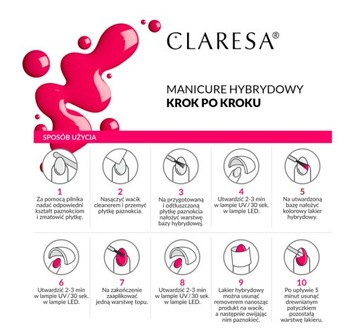 CLARESA NEON 14 HYBRID ПОЛИРОВКА НЕОНОВЫЙ КРАСНЫЙ