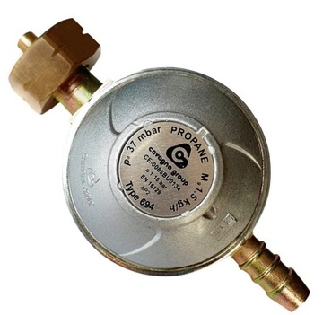 ГАЗОВЫЙ ШЛАНГ 3м + ЗАЖИМЫ + СОЕДИНИТЕЛЬ + РЕГУЛЯТОР ГАЗОВОГО БАЛЛОНА