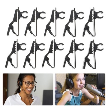 БЕСПРОВОДНОЙ ПЕТЛИЧНЫЙ МИКРОФОН 10 ШТ.