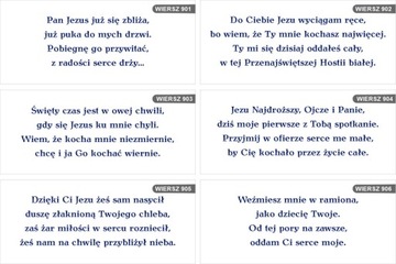 zaproszenia Pierwsza Komunia Święta + personalizacja