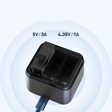 ЗАРЯДНОЕ УСТРОЙСТВО ДЛЯ 3 АККУМУЛЯТОРОВ АККУМУЛЯТОР ДЛЯ GoPro Hero 11.12.10.9