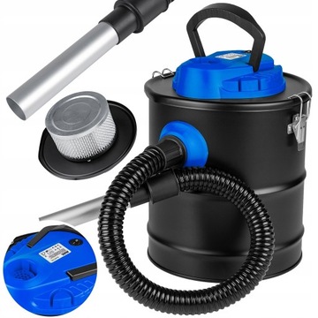 ODKURZACZ PRZEMYSLOWY POPIOŁU KOMINKA GRUZU PIECA GRILLA PYŁU GISU MOCNY