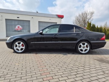 Mercedes Klasa S W220 Sedan 3.7 V6 (350) 245KM 2004 Mercedes S-klasa W220 2004r. 3,7i/245KM, zdjęcie 3