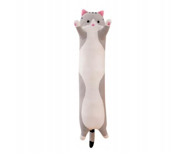 150CM LONG Kitten Pillow Soft Toy Cat Mascot