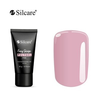 Silcare Easy Shape Polygel Akrylożel do Przedłużania Paznokci Pink 30 g