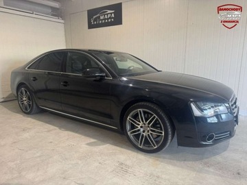 Audi A8 D4 2012 Audi A8 Rej PL Quattro Serwis nowy rozrzad Led Kamera Pneumatyka radar navi, zdjęcie 7