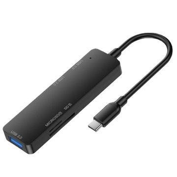 HUBY USB TYPE-C STACJE DOKUJĄCE DO LAPTOPA KONCENTRATORY TYPEC