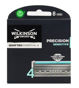 Wkłady Wilkinson Quattro Titanium Sensitive 8szt