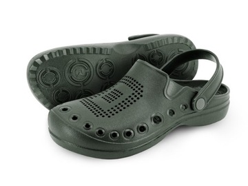 Delphin Klapki Buty OCTO / zielone r.45