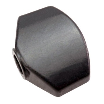 6 шт. Ручки настройки тюнера. Черный колпачок.