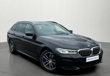 BMW Seria 5 G30-G31 Touring Facelifting 2.0 530i 252KM 2021 BMW Seria 5 530i 252 KM Laser M Sport Panorama Hak Navi ACC Head Up Shadow, zdjęcie 3
