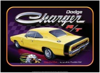 Metal Tac Signs – Szyld metalowy – 1970 DODGE Charger R/T