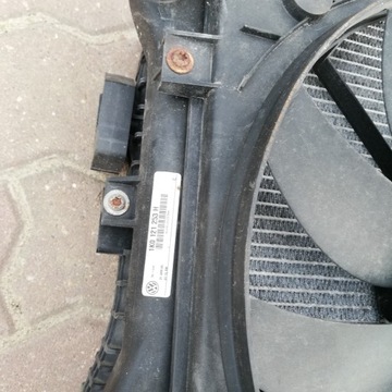 КОМПЛЕКТ ВЕНТИЛЯТОРА РАДИАТОРА VW SKODA 1K0121253H