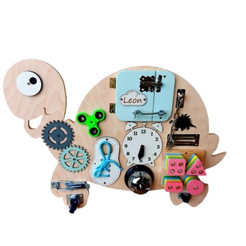 Tablica XL MANIPULACYJNA sensoryczna montessori