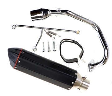 ГЛУШИТЕЛЬ СКУТЕРА 4T ZIPP QUEST ROMET GY6 SPORT