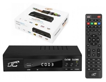 Dekoder DVB-T2 HD Tuner TV Naziemnej HEVC Telewizji Naziemnej do Telewizora