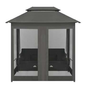 VidaXL Садовые качели с навесом, 220x160x24