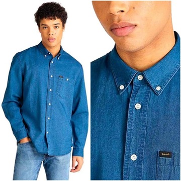 LEE REFINED RIVETED SHIRT MĘSKA KOSZULA JEANSOWA M