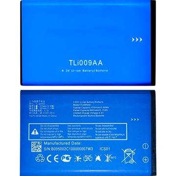 Nowa Bateria Akumulator TLi009AA Do Alcatel 3025X, 2053X, 2038X, 2053D