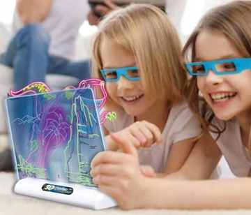 Комплект: ПРОЕКТОР ДЛЯ ОБУЧЕНИЯ РИСОВАНИЮ + ВОЛШЕБНАЯ 3D СВЕТОДИОДНАЯ ДОСКА