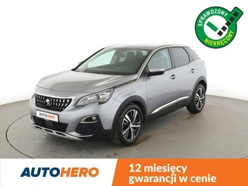Peugeot 3008 II Crossover 1.2 PureTech 130KM 2017 Peugeot 3008 FV23% Allure automat navi virutal