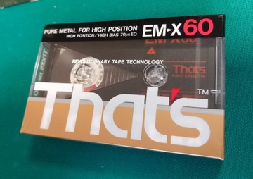 THATS EM-X 60 KASETA MAGNETOFONOWA