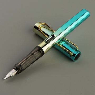 5 Pcs Pen Durable Stationery Students Practice Colorful Pens with Ink Sac