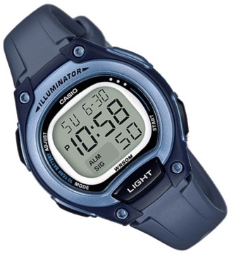 Sportowy zegarek damski na pasku Casio LW-203 2A