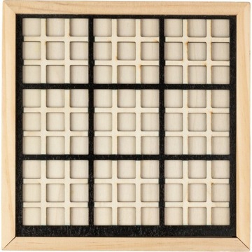 ДЕРЕВЯННАЯ ИГРА СУДОКУ 99 кубиков