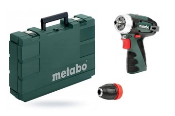 METABO WKRĘTARKA 12V PowerMaxx BS Quick + WALIZKA