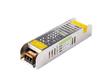 Zasilacz LED Slim 80W 6,6A 12V Transformator Meblowy Montażowy do Taśm